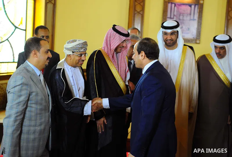 Egyptian President Abdel Fattah al-Sisi meets with council of Arab Media Ministers, in Cairo, Egypt, on July 12, 2017. Photo by Egyptian President Office