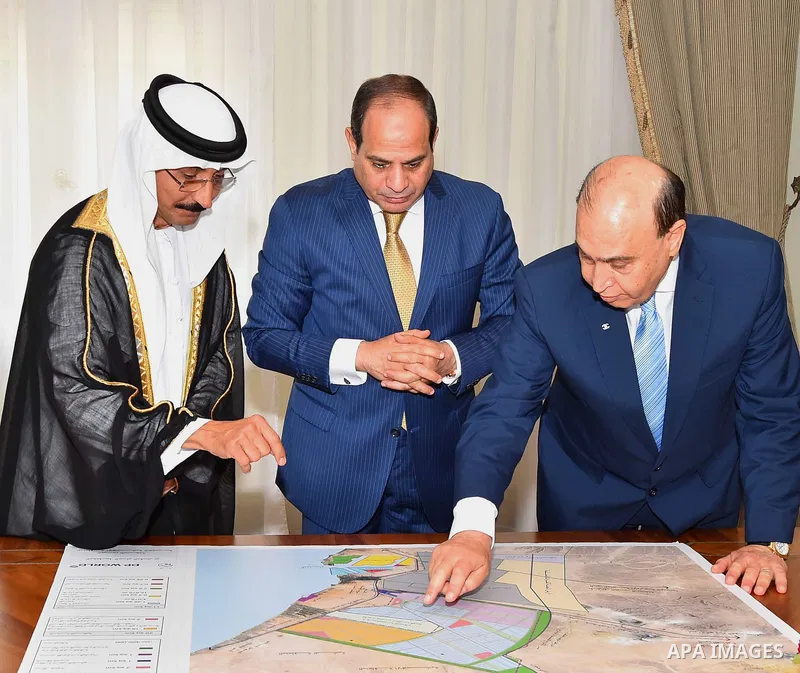 Egyptian President Abdel Fattah al-Sisi chairs a meeting in Cairo, Egypt on August 9, 2017. Photo by Egyptian President Office