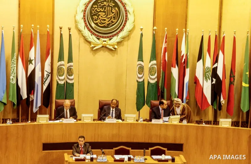 Arab foreign ministers attend a meeting at the Arab League headquarters in the Egyptian capital Cairo on November 19, 2017. Arab foreign ministers gathered in Cairo at Saudi Arabia's request for an extraordinary meeting...