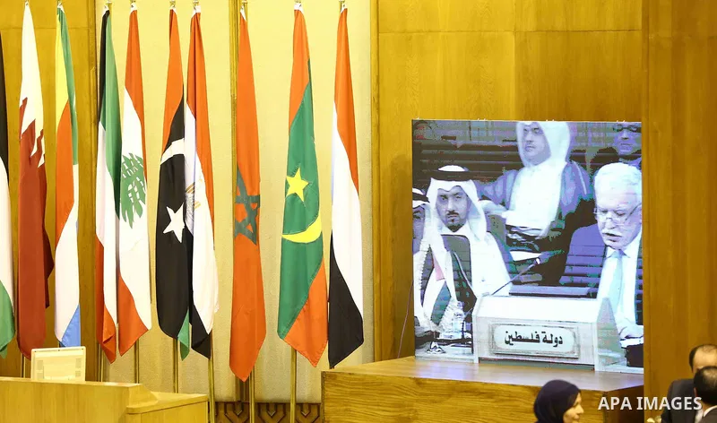 Arab League foreign ministers hold an emergency meeting on Trump's decision to recognise Jerusalem as the capital of Israel, in Cairo, Egypt December 9, 2017. Photo by Amr Sayed