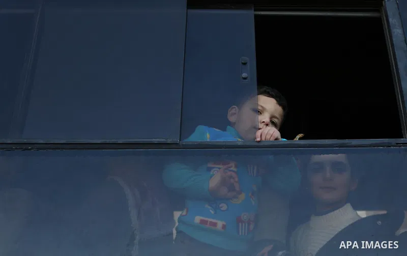 Palestinians wait for travel permits to cross into Egypt through the Rafah border crossing after it was opened by Egyptian authorities for humanitarian cases, in the southern Gaza Strip December 17, 2017. Photo by Ashraf...