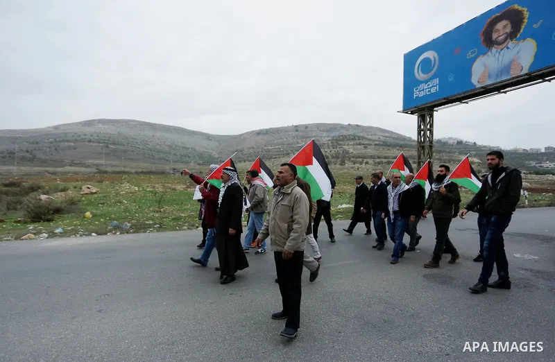 Palestinian protesters clash with Israeli security forces as protests continue over US President Donald Trump's declaration of Jerusalem as Israel's capital at Hawara checkpoint, south of the West Bank city of Nablus on...