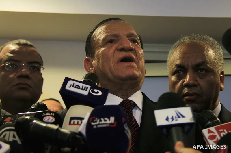 (FILES) This file photo taken on March 13, 2014 shows The former chief of staff of the Egyptian armed forces, Gen. Sami Anan speaks during a press conference, in Cairo . Sami Anan, former army chief of staff under former...