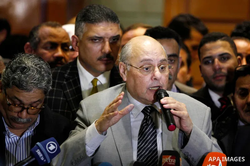 Presidential candidate Mousa Mostafa Mousa, chairperson of the Ghad party, speaks during a news conference in Cairo, Egypt January 29, 2018. Photo by Amr Sayed