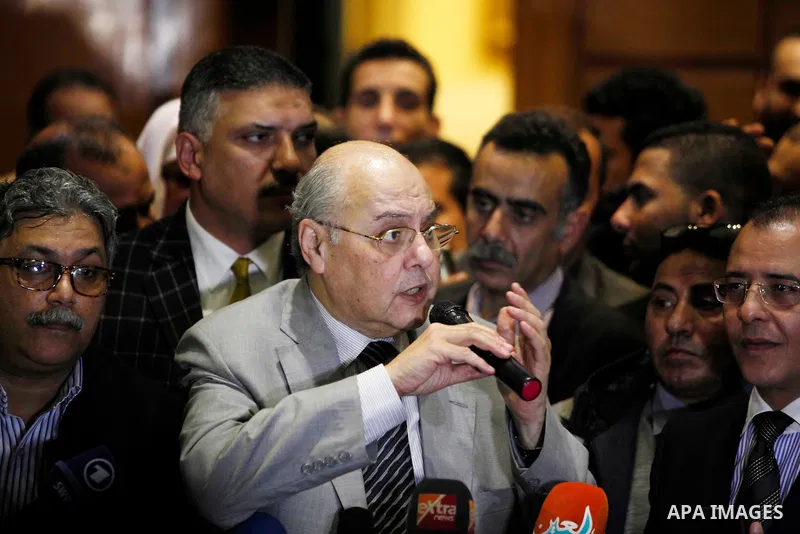 Presidential candidate Mousa Mostafa Mousa, chairperson of the Ghad party, speaks during a news conference in Cairo, Egypt January 29, 2018. Photo by Amr Sayed
