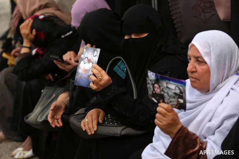 Palestinian supporters of Popular Front for the Liberation of Palestine (PFLP) take part during a rally to mark martyr's day of Mohammed al-Aswad "Guevara Gaza" a member of the Political Bureau of (PFLP), in Gaza city on...