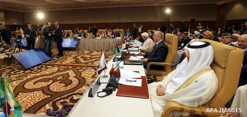 Palestinian Prime Minister Rami Hamdallah participates in 35th Session of the Council of Arab Ministers of the Interior, in Algiers, Algeria on March 7, 2018. Photo by Prime Minister Office