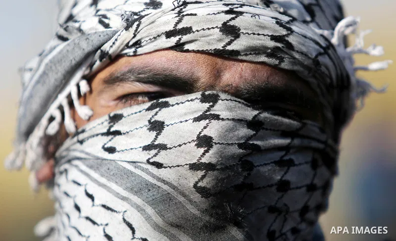 Palestinian protesters clash with Israeli security forces during a demonstration near the border with Israel, east of Khan Yunis, in the southern Gaza Strip on March 31, 2018. The UN Security Council heard fears of a fur...