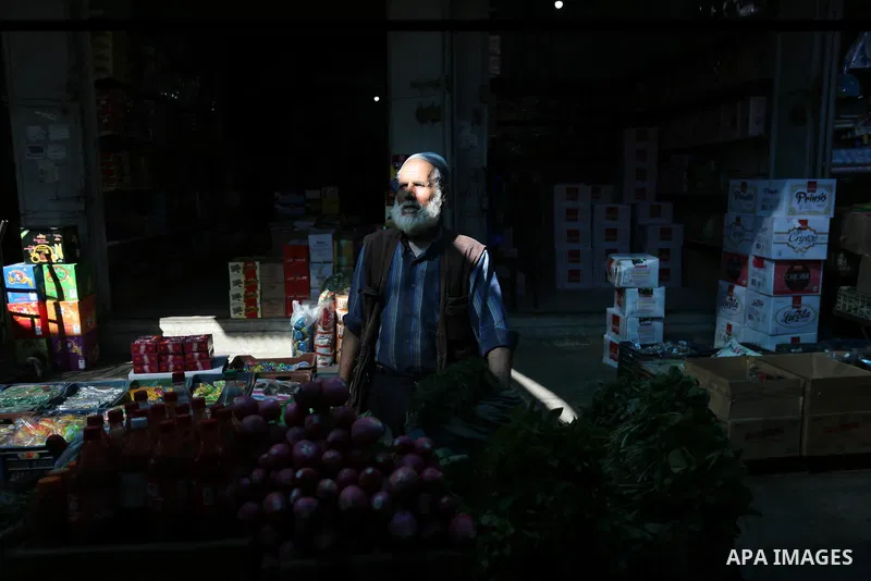 Palestinians shop at a market during the holy fasting month of Ramadan in Gaza city, on June 4, 2018. Ramadan is sacred to Muslims because it is during that month that tradition says the Koran was revealed to the Prophet...