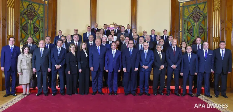 Egyptian President Abdel Fattah al-Sisi, chairs a meeting with ambassadors of candidates to work as heads of diplomatic missions abroad Egypt in Cairo, Egypt, 05 June 2018. Photo by Egyptian President Office