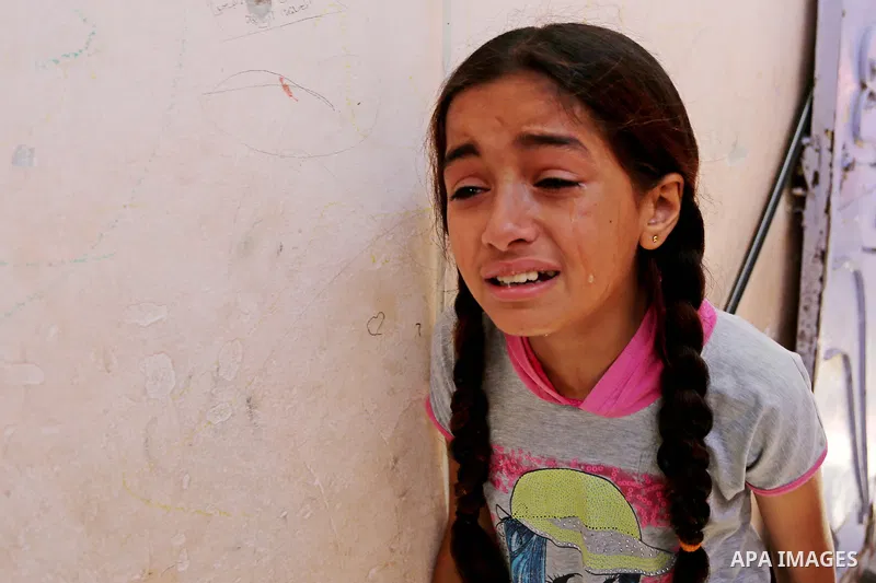 Relatives of 24-year-old Palestinian Mohammed al-Hamayda, who was killed by Israeli troops during clashes in tents protest where Palestinian demand the right to return to their homeland at the Israel-Gaza border, mourn d...