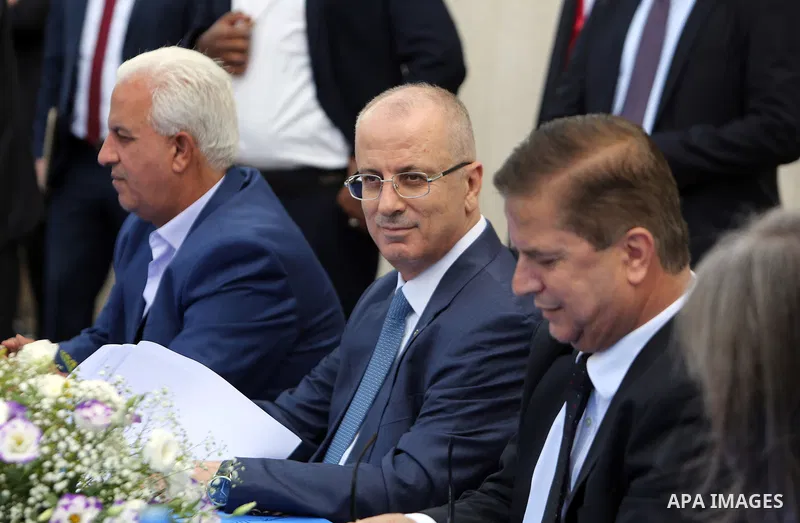 Palestinian Prime Minister, Rami Hamdallah, attends the opening of the National Rehabilitation Center, in the West Bank city of Bethlehem on August 27, 2018. Photo by Prime Minister Office