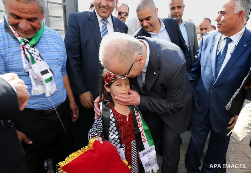 Palestinian Prime Minister Rami Hamdallah opens a new school at the Village of Majdal Bani Fadel, near the West Bank city of Nablus on September 3, 2018. Photo by Prime Minister Office