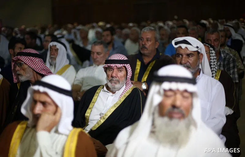 Palestinians attend the national conference, on the occasion of the 25th anniversary of the Oslo accords, in Gaza city on September 13, 2018. The Oslo Accords are a set of agreements between the Government of Israel and...
