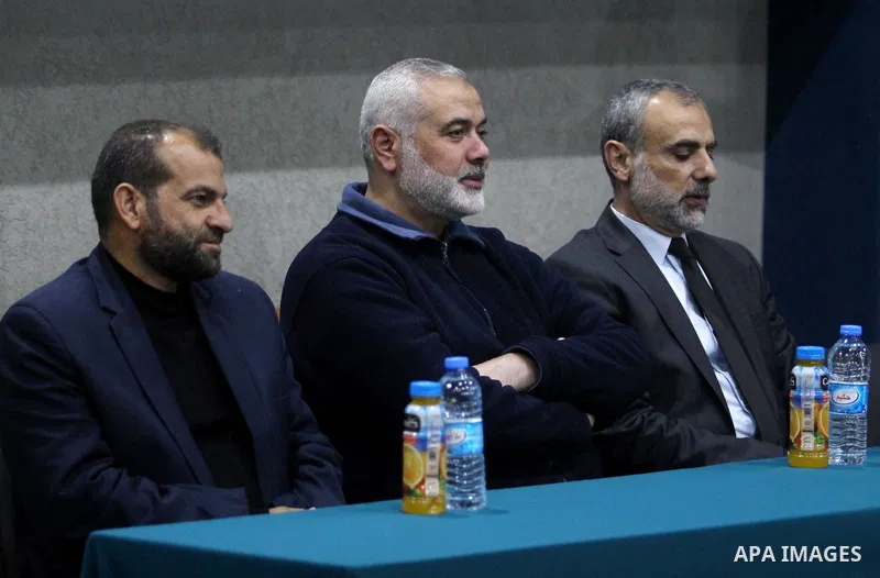 Chairman of the political bureau of the Hamas Palestinian Islamist movement, Ismail Haniyeh opens playground named "Emad al-Alami" the late Hamas senior leader in Gaza City on December 4, 2018. Photo by Mahmoud Ajjour