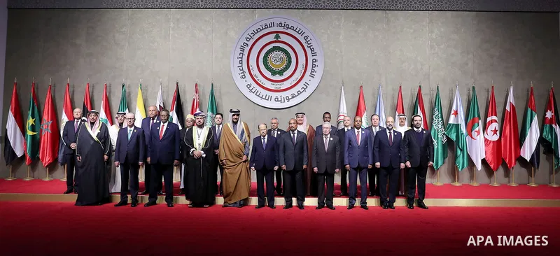 Palestinian Prime Minister Rami Hamdallah attends the opening session of the Arab Economic and Social Development Summit in Beirut, Lebanon, 20 January 2019. Lebanon is hosting the regional economic summit from 20 Januar...