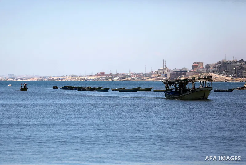 Fishing boats are seen at the Gaza sea port after it was delivered by Israeli forces, in the east of Gaza city, July 03, 2019. Israel and Hamas reportedly renewed a truce agreement last week and agreed to send diesel fue...