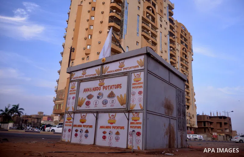 A view shows streets almost deserted during a home confinement order as a precaution against the spread of the coronavirus disease (COVID-19) in the centre of the capital Khartoum, Sudan, on April 18, 2020. Photo by faiz...