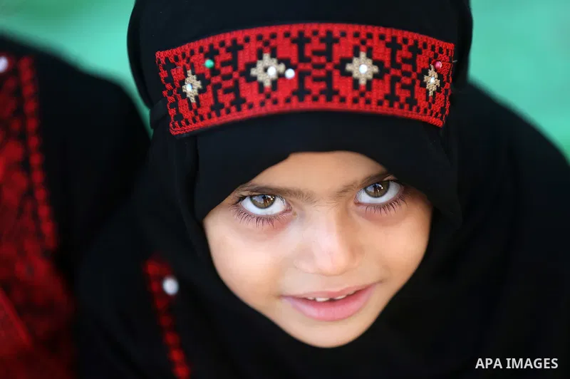 Palestinian muslims attend the prayer of Eid al-Adha or feast of the sacrifice, in khan Younis in the southern of Gaza strip on July 31, 2020. Muslims are celebrating Eid al-Adha (the feast of sacrifice), the second of t...