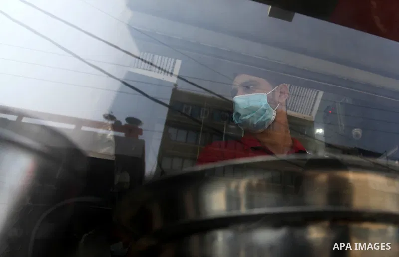 Palestinian vendors wear protective face masks as they prepare Falafel, amid the coronavirus disease (COVID-19) outbreak, in Gaza city, on September 7, 2020. Photo by Mahmoud Ajjour
