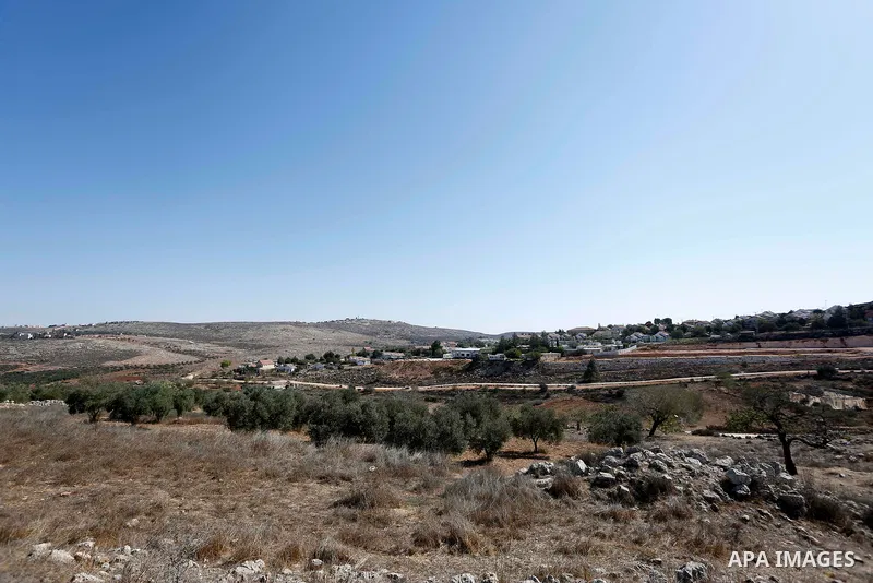 A general view shows the Israeli settlement of Shvut Rachel, which controls the lands of Qaryut and Jalud, south of the West Bank city Nablus, on October 18, 2020. Israel has pressed forward on plans for more than 3,000...