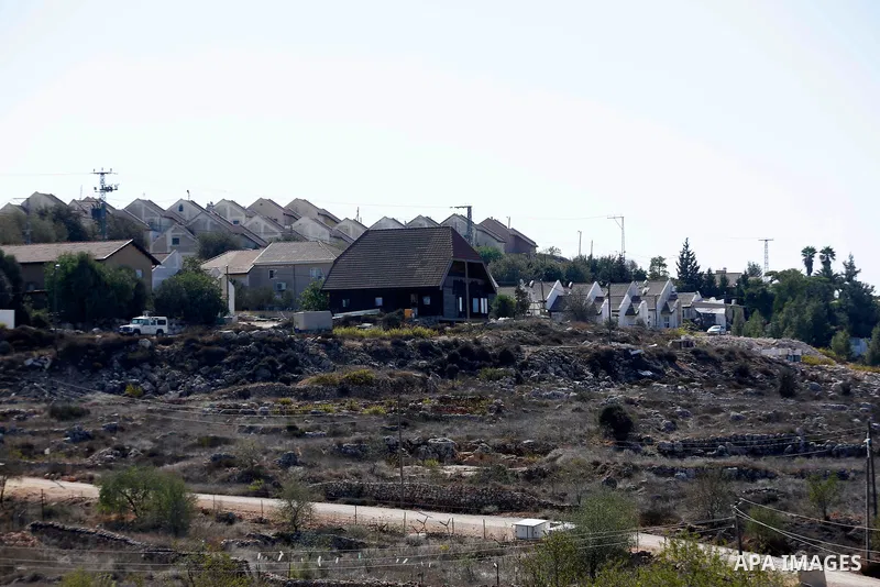 A general view shows the Israeli settlement of Shvut Rachel, which controls the lands of Qaryut and Jalud, south of the West Bank city Nablus, on October 18, 2020. Israel has pressed forward on plans for more than 3,000...