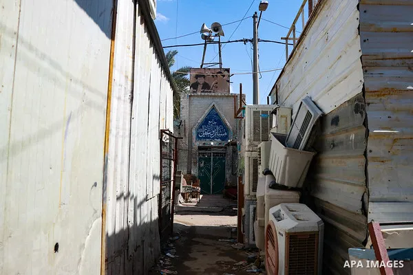 A view shows streets almost deserted during a home confinement order as a precaution against the spread of the coronavirus disease (COVID-19) in Baghdad, Iraq, on March 29, 2020. Photo by Anas Jomaa