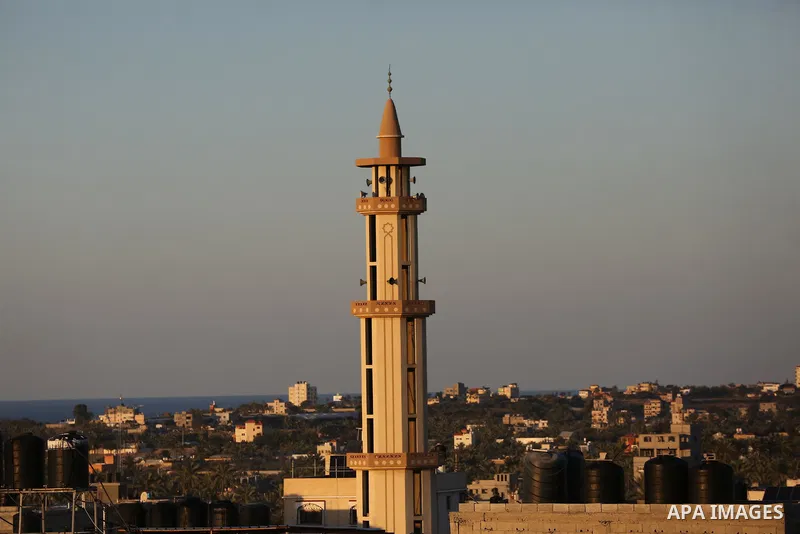 A general view of Deir al-Balah in the central Gaza Strip on January 24, 2021. Deir al-Balah or Deir al Balah is a Palestinian city in the central Gaza Strip. It is located over 14 kilometers (8.7 mi) south of Gaza City....