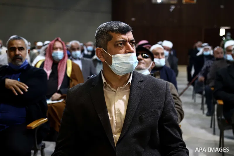 Palestinian Zakat Institution‏, the Palestine Scholars Association and the Gaza Municipality attend the activities of the fifth Palestinian Zakat Day in Gaza Cityon April 27, 2021. Zakat on wealth or Zakah is a form of a...