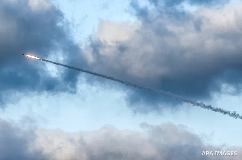 Rockets are launched from Gaza City, towards Israel on May 17, 2021. At least 197 people in the besieged Palestinian enclave were killed, including 58 children and 34 women. Photo by Bashar Taleb