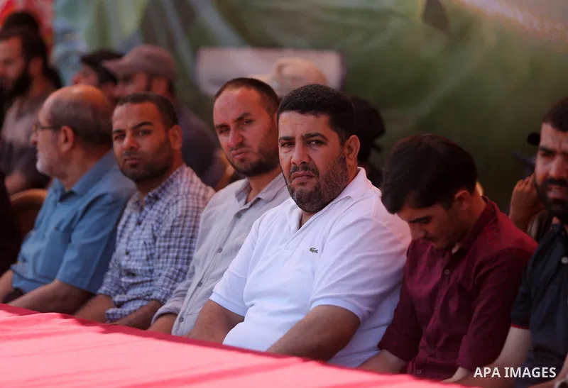 Young Palestinians take part in a graduation ceremony at a military summer camp organised by the Islamic Jihad Movement, in Gaza City June 30, 2021. Photo by Dawoud Abu alkas