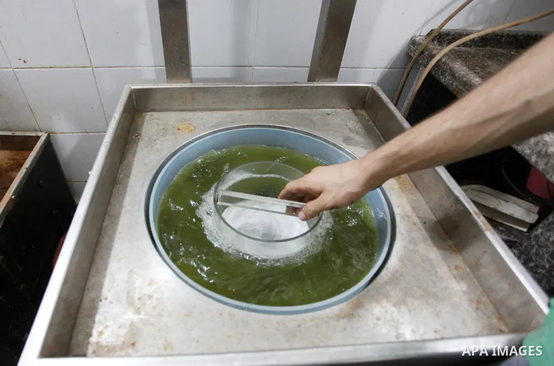 Palestinian goldsmiths work gold and jewelry factory, in the nourthern of Gaza strip, on September 4, 2021. Gaza strip has about 40 small workshops and factories for gold jewelry manufacturing. Israel allowed for a renew...