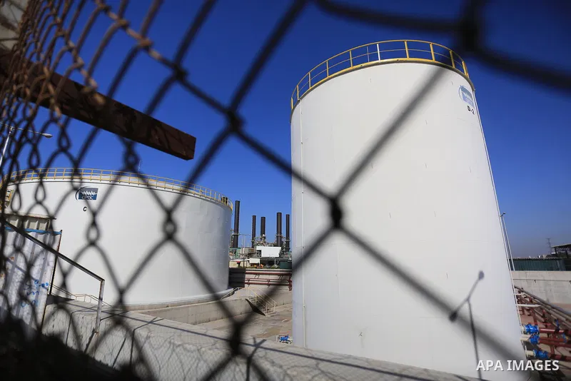 A general view of Gaza electricity company in Nuseirat in the central Gaza Strip on December 27, 2021. Qatar, the Palestinian Authority and Gaza’s electrical company signed a deal on Sunday advancing a long-term project...