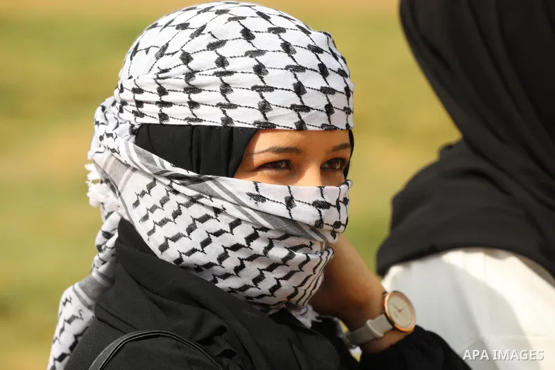 Palestinians take part in a protest to demand the release of the bodies of held by the Israeli army in Gaza city, on Ocotber 20, 2021. According to the Jerusalem Legal Aid and Human Rights Center (JLAC), Israel held the...