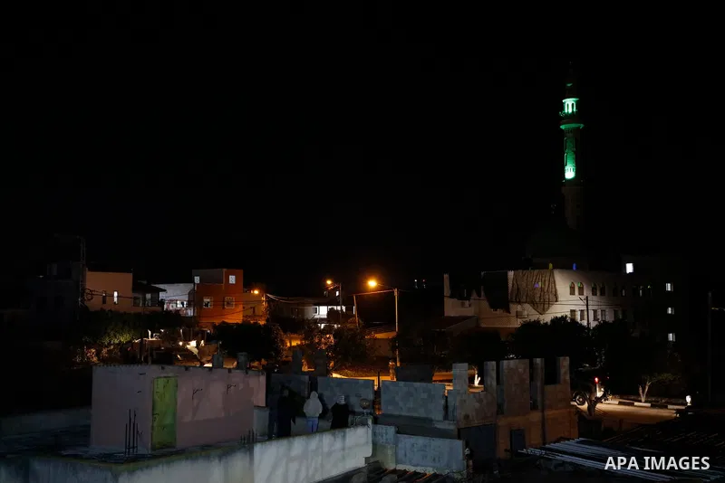 Israeli security forces demolish the house of Palestinian Mohammed Kabaha, who was allegedly accused by the Israeli occupation of killing an Israeli settler in late December 2020, in the West Bank village of Tura al-Ghar...