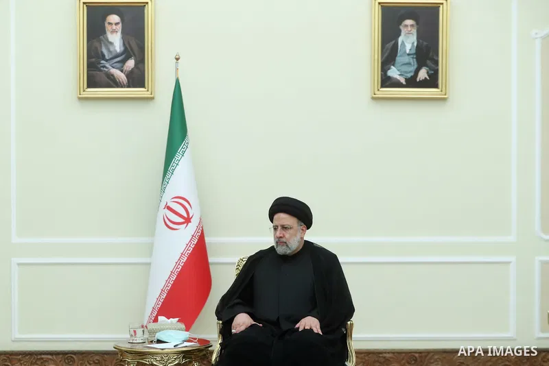 Secretary-General of the Palestinian Islamic Jihad Movement Ziad Al-Nakhla, meets with Iran’s President Ebrahim Raisi, in Tahran, Iran on August 4, 2022. Photo by Iranian presidency
