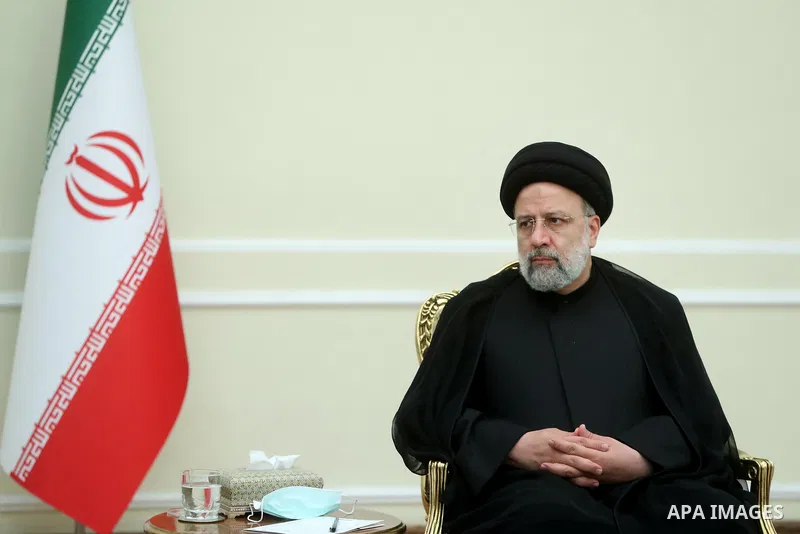 Secretary-General of the Palestinian Islamic Jihad Movement Ziad Al-Nakhla, meets with Iran’s President Ebrahim Raisi, in Tahran, Iran on August 4, 2022. Photo by Iranian presidency