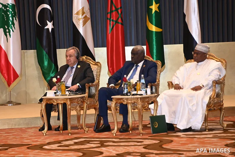 The 31st Arab League Summit held in Algiers, Algeria on November 01, 2022.. Photo by Algerian Presidency Office