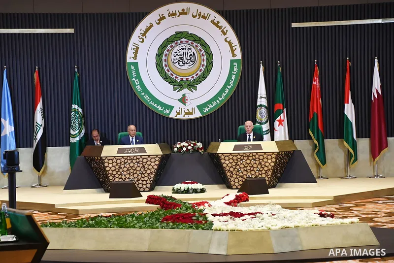 The 31st Arab League Summit held in Algiers, Algeria on November 01, 2022.. Photo by Algerian Presidency Office