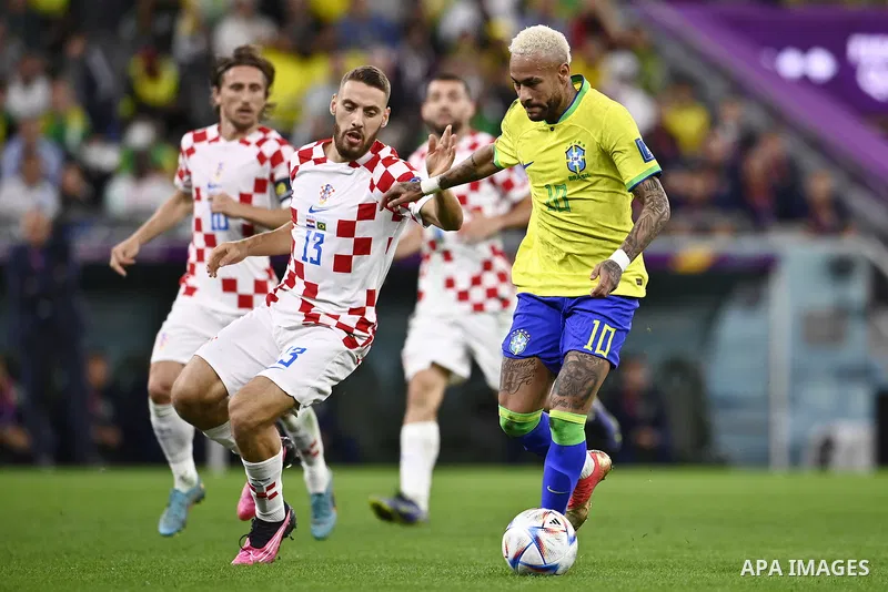 December 9, 2022, Doha, Doha, Qatar: Foto Fabio Ferrari/LaPresse 9 Dicembre 2022 Doha, Qatar - Sport - Calcio - Qatar 2022 - Coppa del Mondo Fifa - Croazia vs Brasile - Quarti di finale - Education City Stadium..Nella fo...