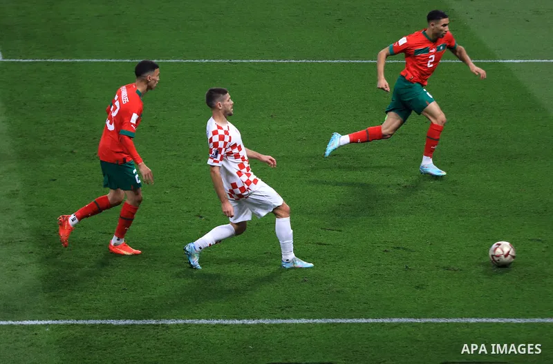 Soccer Football - FIFA World Cup Qatar 2022 - Third-Place Playoff - Croatia v Morocco - Khalifa International Stadium, Doha, Qatar - December 17, 2022. Photo by Ashraf Amra\ apaimages