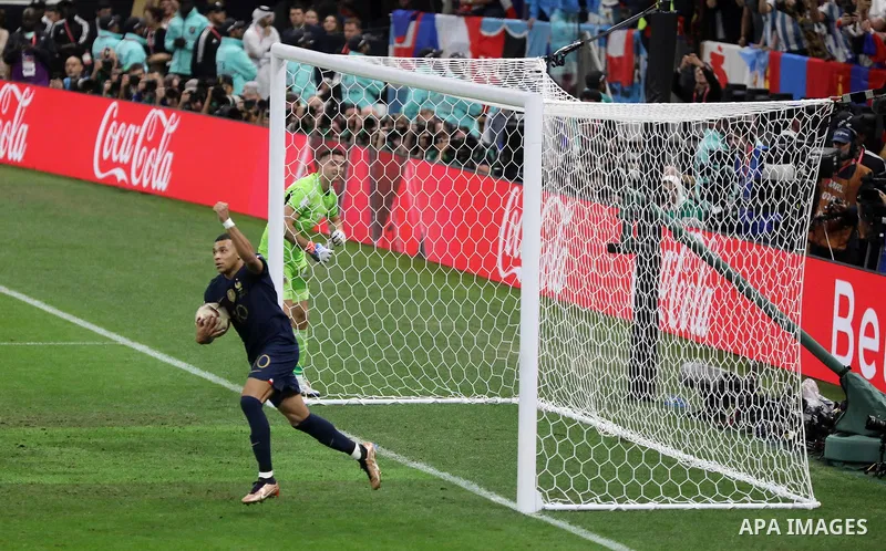The final of the FIFA World Cup soccer tournament between Argentina and France at Lusail Stadium in Lusail, north of Doha on December 18, 2022. Lionel Messi’s wait for World Cup glory is finally over after Argentina beat...