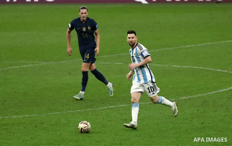 The final of the FIFA World Cup soccer tournament between Argentina and France at Lusail Stadium in Lusail, north of Doha on December 18, 2022. Lionel Messi’s wait for World Cup glory is finally over after Argentina beat...