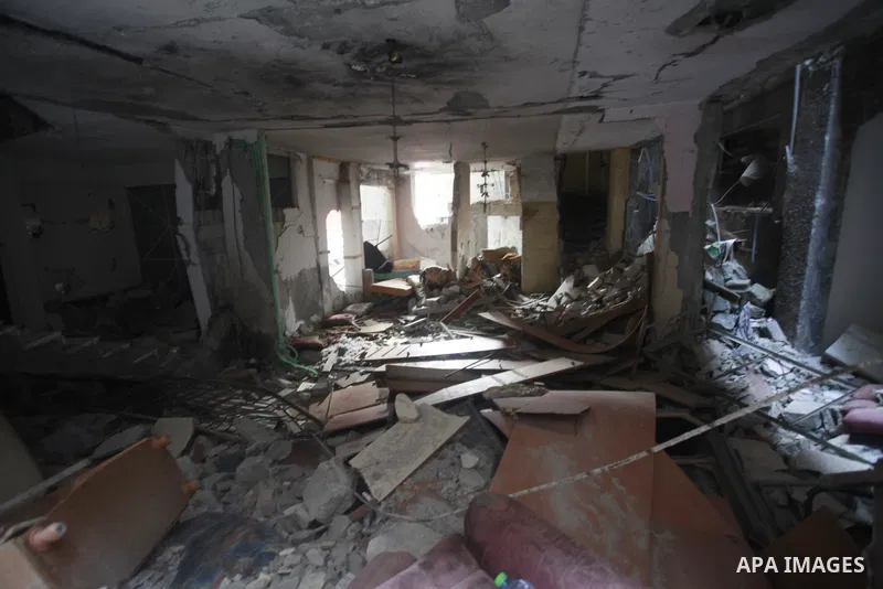 Palestinians inspect the damage following an Israeli military raid at the Balata refugee camp on the outskirts of Nablus in the West Bank early on August 16, 2023. Dozens of Palestinians citizens were shot and suffocated...