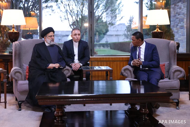 Iranian President Ebrahim Raisi visits Kenya on July 12, 2023. Photo by Iranian Presidency Office