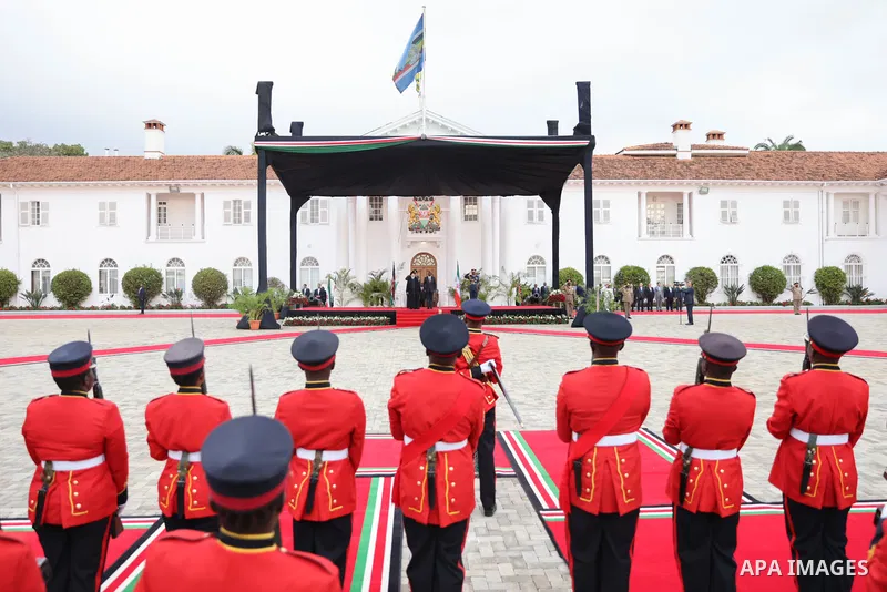 Iranian President Ebrahim Raisi visits Kenya on July 12, 2023. Photo by Iranian Presidency Office