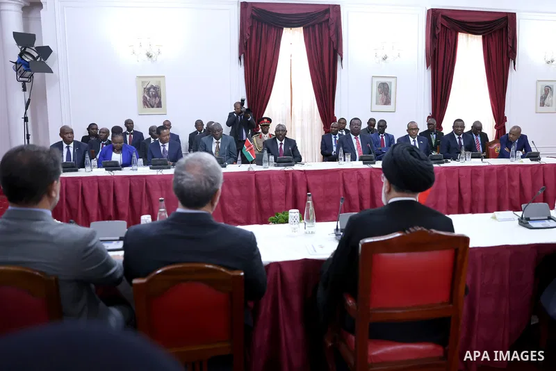 Iranian President Ebrahim Raisi visits Kenya on July 12, 2023. Photo by Iranian Presidency Office