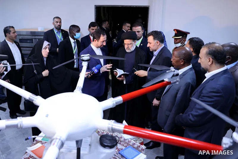 Iranian President Ebrahim Raisi opens technology office in Uganda on July 12, 2023. Photo by Iranian Presidency Office/APAimages