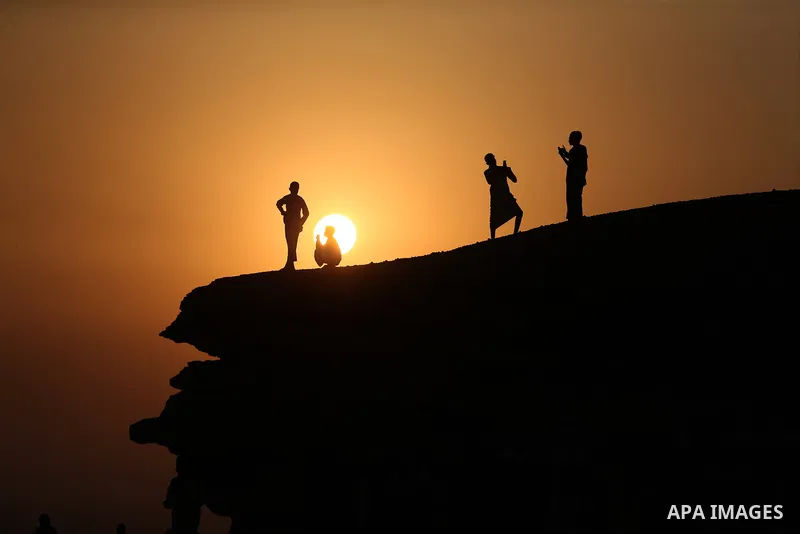 Egyptian Muslims take part in a morning prayer celebrating the feast of Eid al-Adha, or Feast of Sacrifice in Egypt on June 28, 2023. Known as the "big" festival, Eid al-Adha, or Feast of Sacrifice, is celebrated each ye...