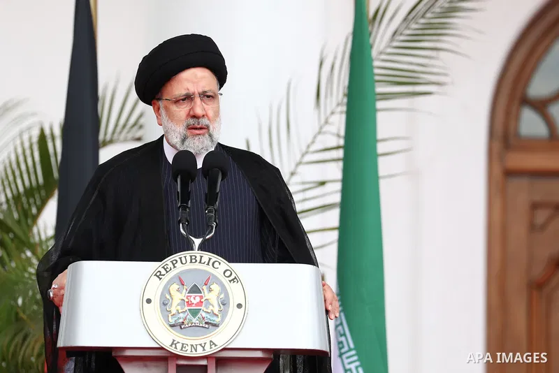 Iranian President Ebrahim Raisi visits Kenya on July 12, 2023. Photo by Iranian Presidency Office